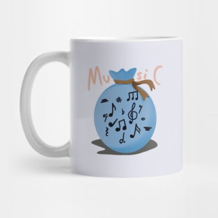 Music scale Mug